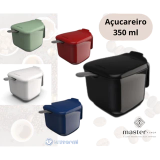Açucareiro com Colher Unitermi 350ml - Beleza - Versatilidade - Praticidade.