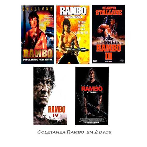 Rambo (Coletanea) 5 Filmes Dublado