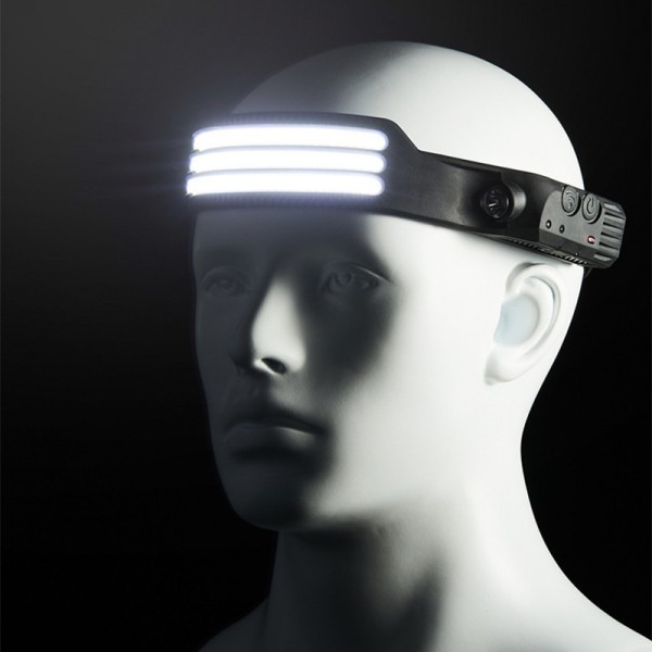 Faróis Recarregáveis LED Sensores De Movimento Do Corpo Lanterna Com acampamento USB