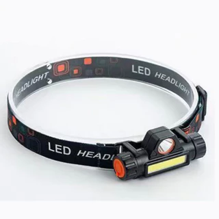 Farol LED COB Para Caminhadas E Pesca Com Alta Potência