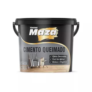 Efeito Decorativo Cimento Queimado 5,6kg Maza
