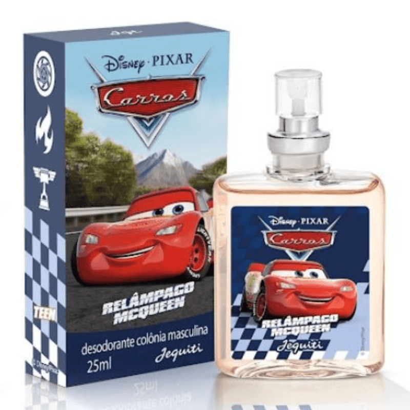 Perfume infantil masculino Carros Relâmpago Mcqueen 25 ml | Shopee Brasil