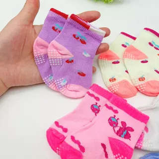 Kit 12 Pares Meias Bebê Feminina Para Recém Nascidos, 0-6/6-12/12-24 Meses