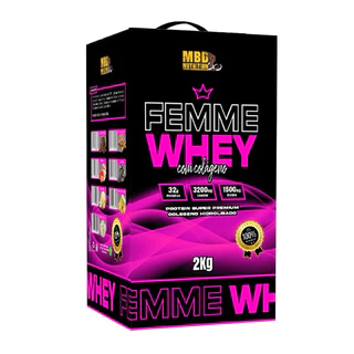Whey Protein Feminino com Colágeno Hidrolisado 2kg (ORIGINAL)