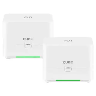 Roteador Mesh Multilaser Cube AC1200 Bivolt Branco RE168