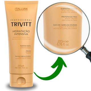 Máscara De Hidratação Intensiva Profissional Trivitt 200gr