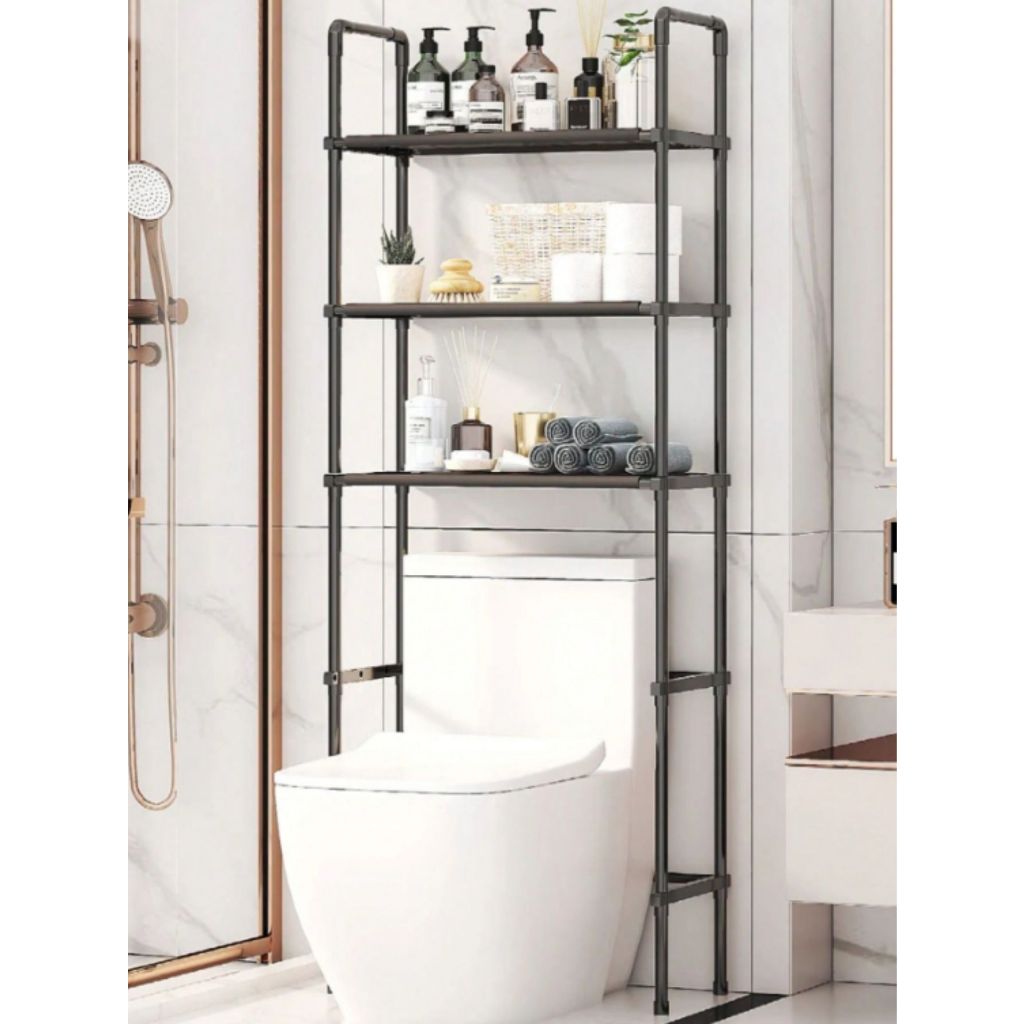 Prateleira Rack Organizador Lavanderia Banheiro Estante Móvel