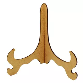 Kit 10 Suporte 15cm Expositor Pézinho tamanho M Bordado Bastidor Quadro Artesanatos