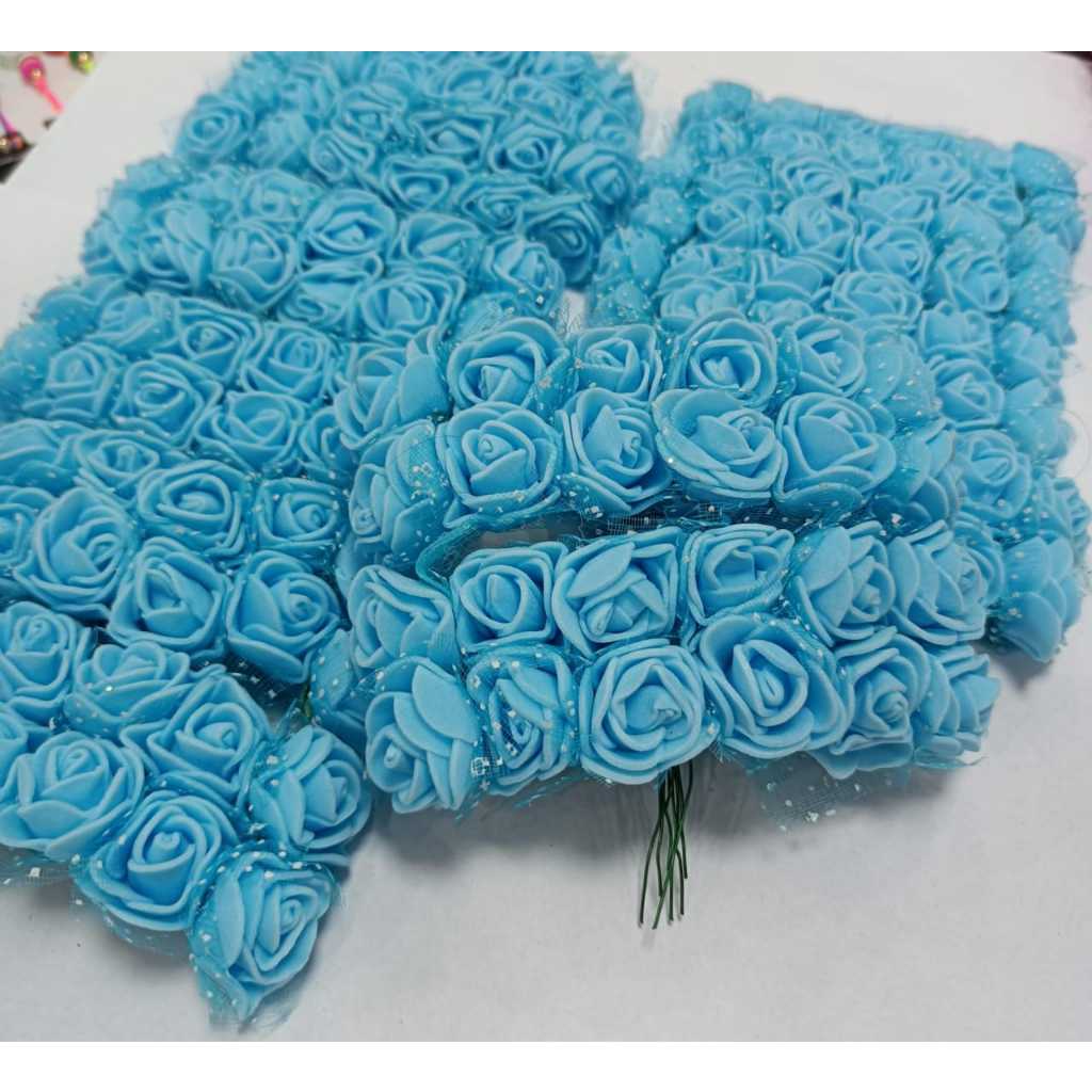 Kit com 144 Mini Rosinhas de E.V.A. Para Decoração Artesanato