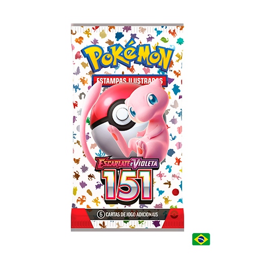 Pacote Booster Pokémon Escarlate e Violeta 151
