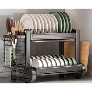 Escorredor De Louça Cozinha Pratos e Talheres METAL TOP