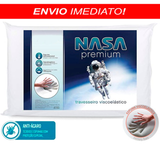 Travesseiro Nasa Fibrasca Viscoelástico - NASA Double Comfort - Adoro  Promoção