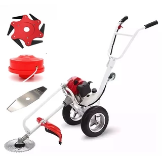 Roçadeira Motocultivador 4 x 1 - Gasolina 63c Carrinho/guidão Nakasaki LANÇAMENTO