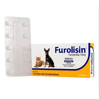 Furolisin 10mg com 10 comprimidos