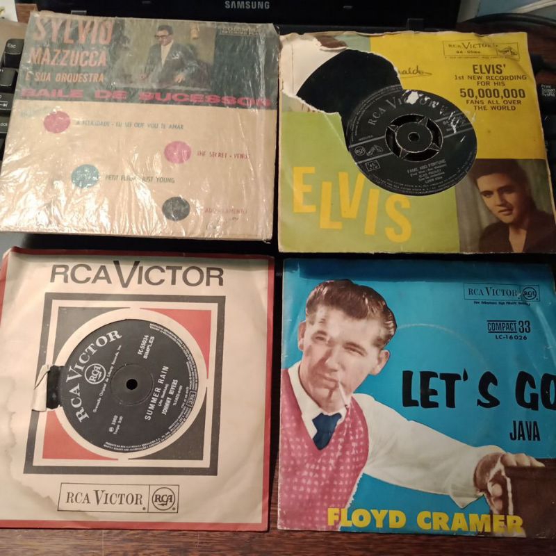 Disco de Vinil Compacto LP Anos 60 Antiguidade 33 RPM Colecionador ...