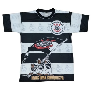 Camisa Corinthians Pavilhão 9 Timão Pavilhão Nove Futebol - Envio Rápido