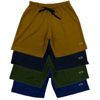4 Bermudas juvenil Infantil de moletom sem pelucia para Menino de Inverno