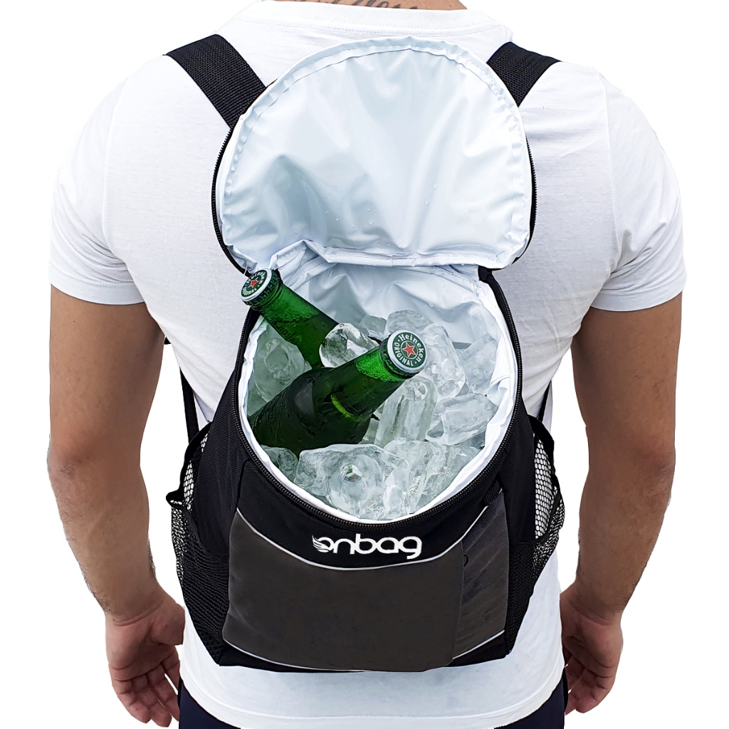 Mochila Pra Rolê Térmica 12 Litros Colocar Breja E Bebidas
