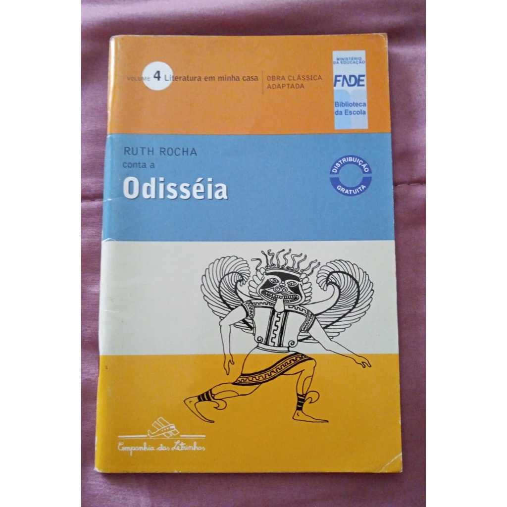 Livro ruth rocha conta a odisseia | Shopee Brasil