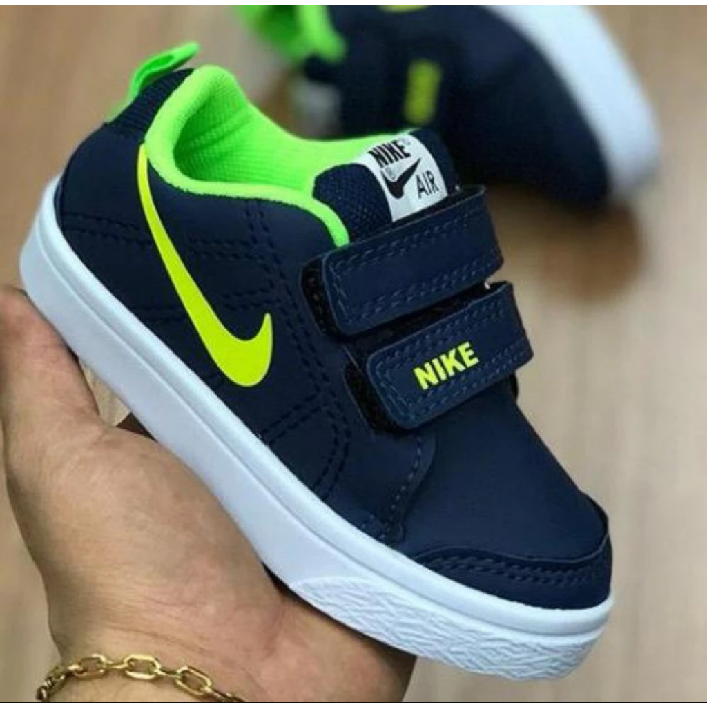 Tenis Velcro Infantil Baby Escolar em Couro Mais Conforto Melhor Qualidade