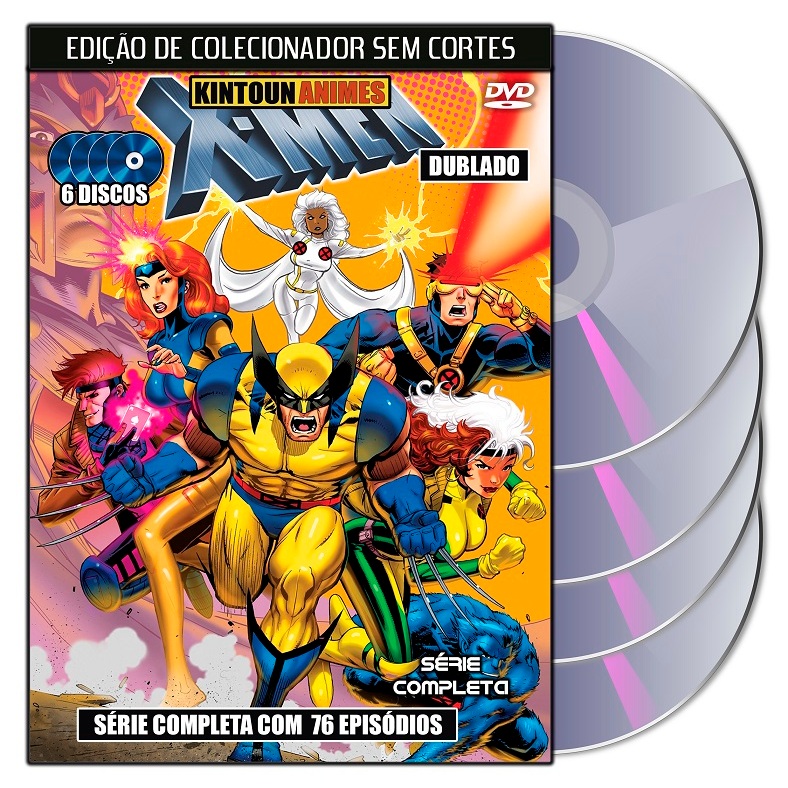 X Men 1992 A Série Animada Completa e Dublada em DVD | Shopee Brasil