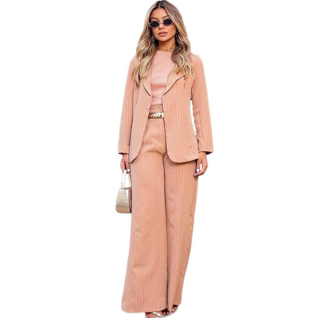 Looks Blazer Com CalÃ§a Pantalona Calça Feminina CalÃ§a Preta