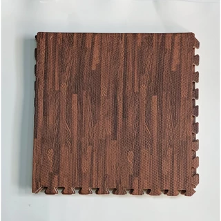 Kit Tatames EVA PISO MADEIRA - Tapete infantil 60x60x10mm