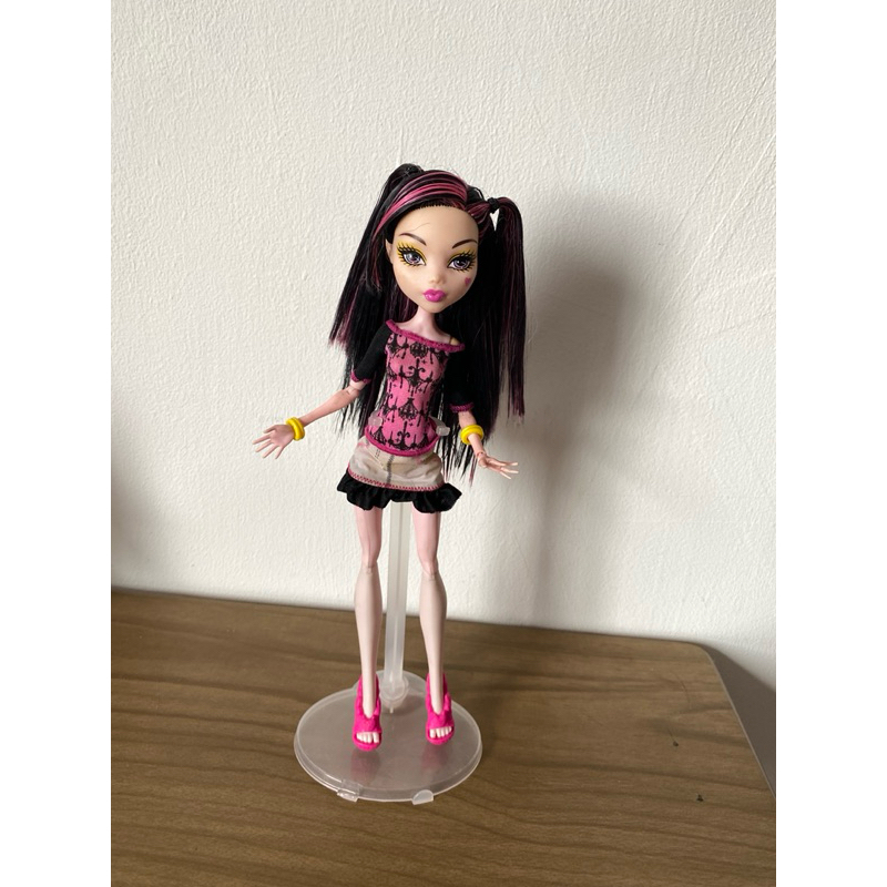 Boneca Monster High Draculaura Creepateria+look scaris | Shopee Brasil