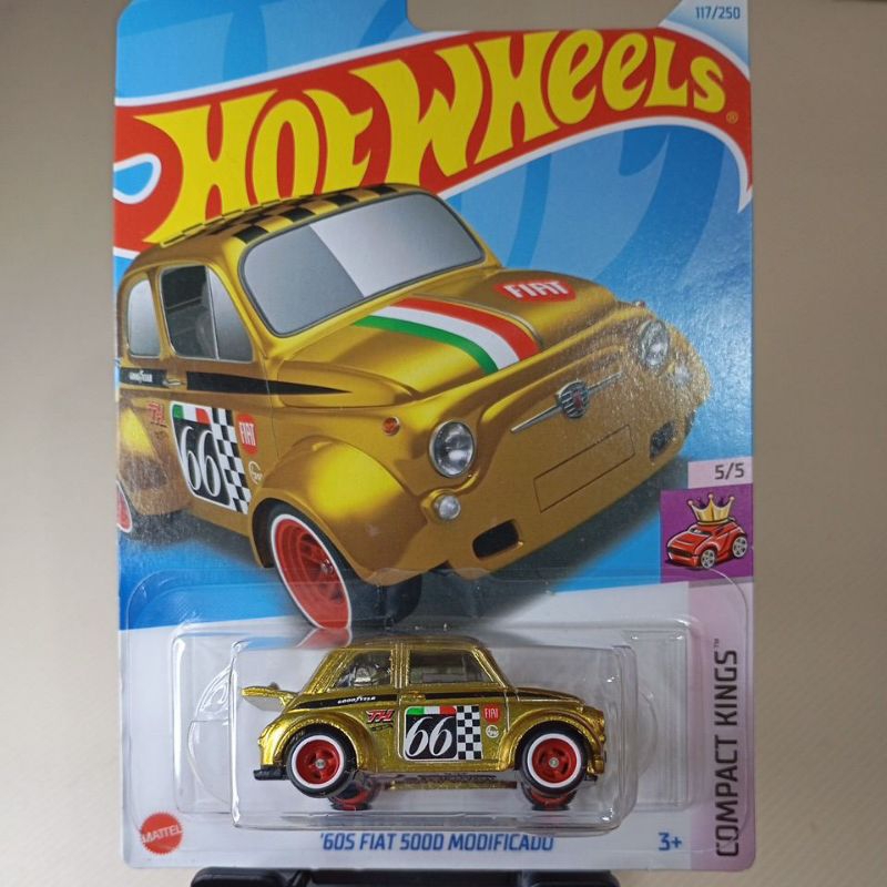 60s Fiat 500D modificado STH Super Treasure Hunt Lote E - Melhora