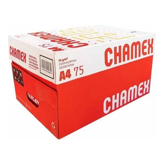 Papel Sulfite A4 Chamex Office 5000 Folhas Cor Branco