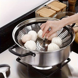 Cesto Cozimento A Vapor Inox Cozinha Legumes Verduras