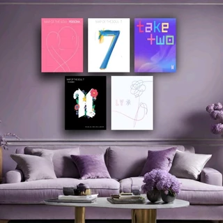 Quadros Grande Bts Placas Decorativas Discografia Decoração Kpop Bts Placa BTS Premium