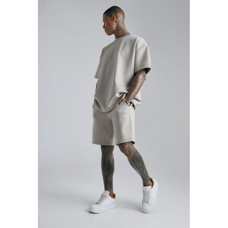 Conjunto Masculino Blusa, Bermuda Oversized