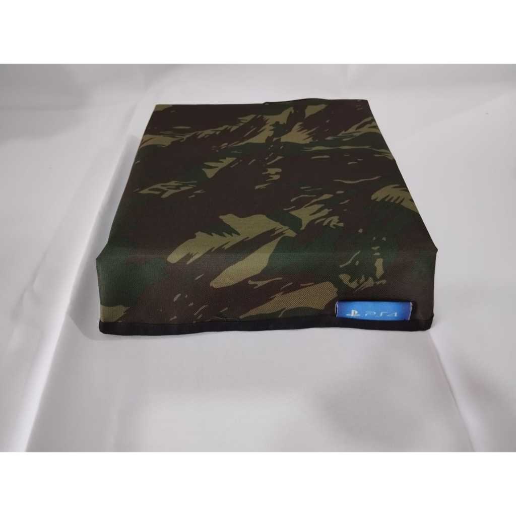 Capa PS4 FAT protetora contra poeira envio imediato CAMUFLADA