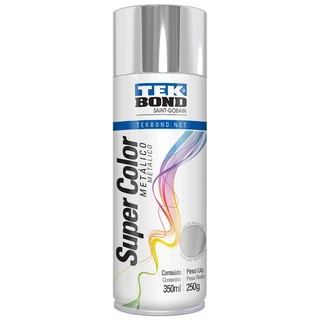 Tinta Aerossol Tsm1198 Tekbond 350ml Cromado Metalico