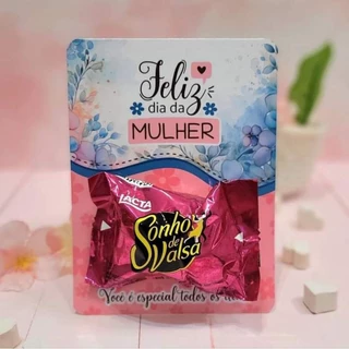 Kit porta bombons dia das mulheres 15unid. em Oferta na Shopee