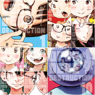 Dead Dead Demon's Dede Dede Destruction - Mangá Novo, Lacrado, Avulso - 1, 2, 3, 4, 5, 6, 7, 8, 9, 10 - Inio Asano