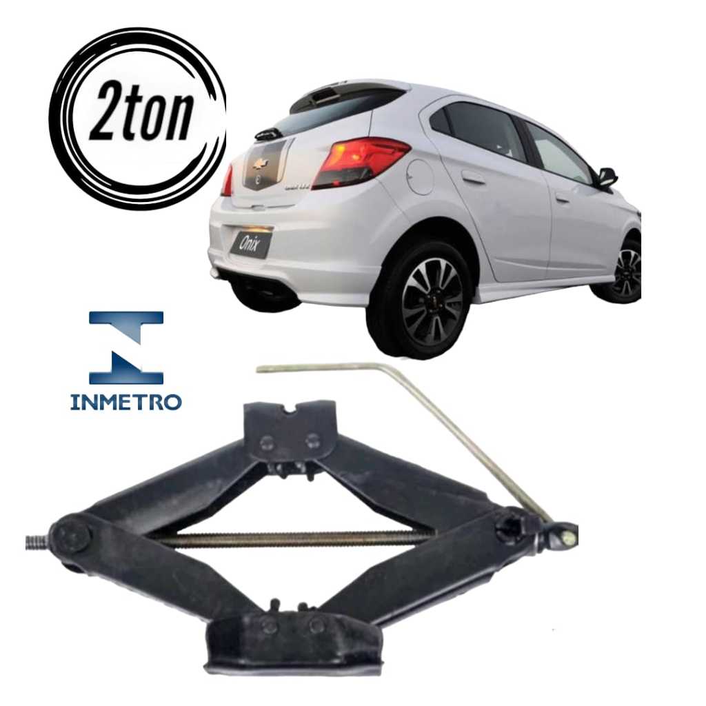 macaco para carro pequeno utilitario universal passeio 02tn | Shopee Brasil
