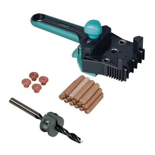Kit Gabarito para Furação Cavilha 4640 e Conjunto para Cavilhar 2918 Wolfcraft