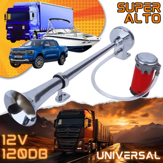 Buzina Marítima 12v Compressor Universal Super Forte Náutica