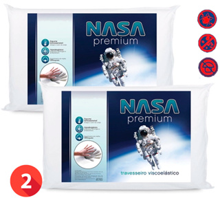 Travesseiro Nasa Fibrasca Viscoelástico - NASA Double Comfort - Adoro  Promoção