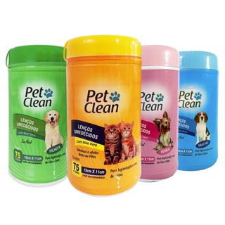 Lenço Anti-odor e Limpeza para Cachorros - 20un - Vetfleur