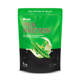 Pea protein - Sabor Natural (Proteína de ervilha) 1000g Growth Supplements