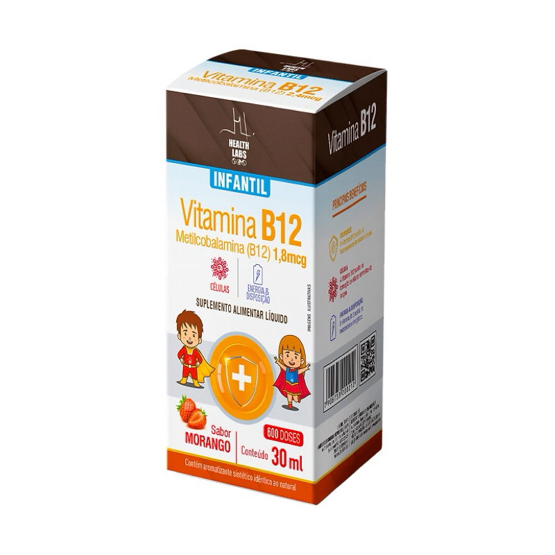 VITAMINA B12 INFANTIL 30ML 600 doses em cada Frasco | Shopee Brasil