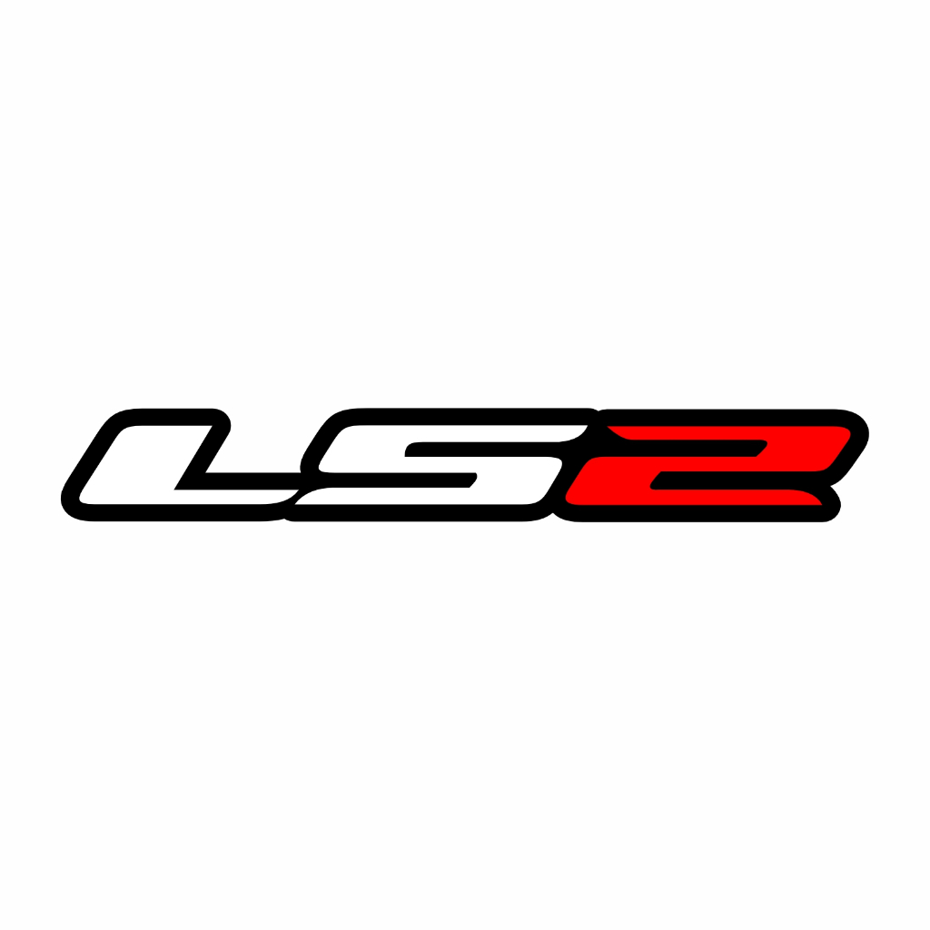 Adesivo LS2 15cm Escrita CARRO / MOTO / GRAU / CAMINHAO | Shopee Brasil