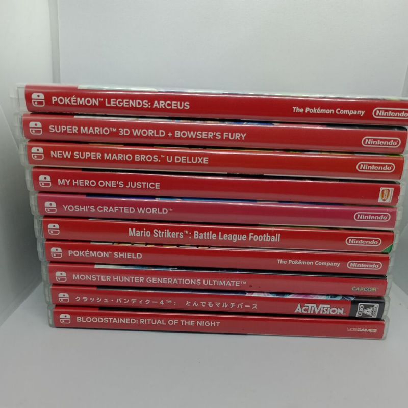 Jogos variados de Nintendo Switch