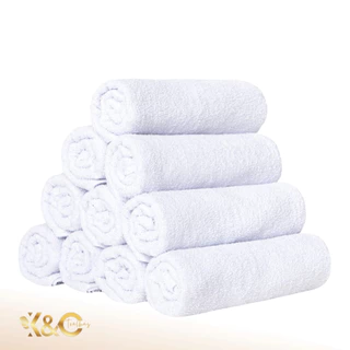 Kit 50 Toalhas Lavabo Manicure para Salão de beleza - 100% algodão