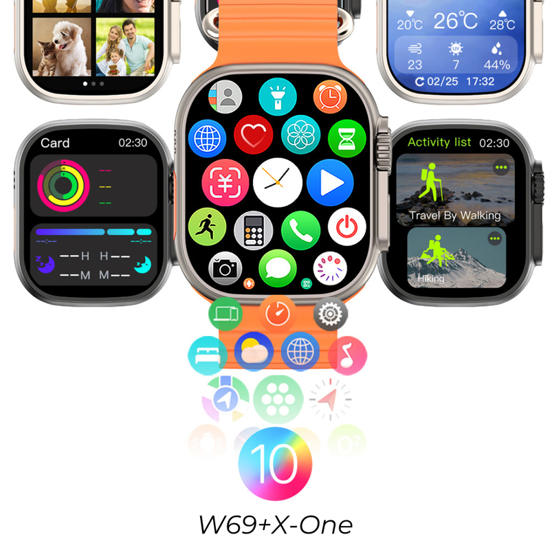 W69+ X One |Tela Super Amoled, 1GB para músicas e fotos. CPU 40% mais ...