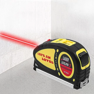 Nivel Laser infravermelho Trena Com Trava 5.5M - A628