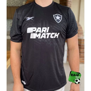 Camisa Botafogo Preta uniforme II de Alta Qualidade ENVIO IMEDIATO